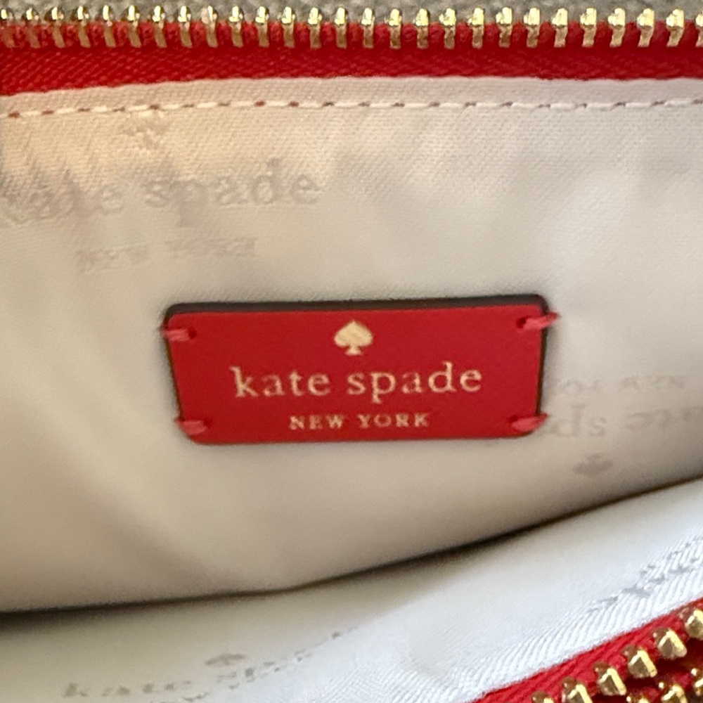 Kate Spade Vibrant Red Wristlet Clutch - Picture 2 of 11
